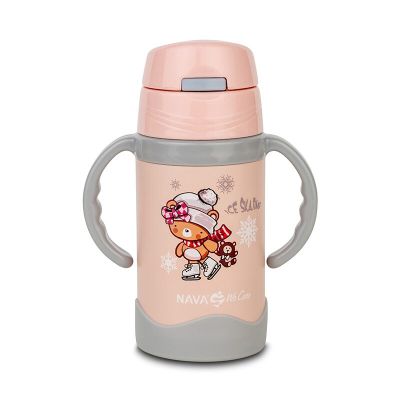 Sticla termoizolanta nava we care 300 ml roz smb10-113-001