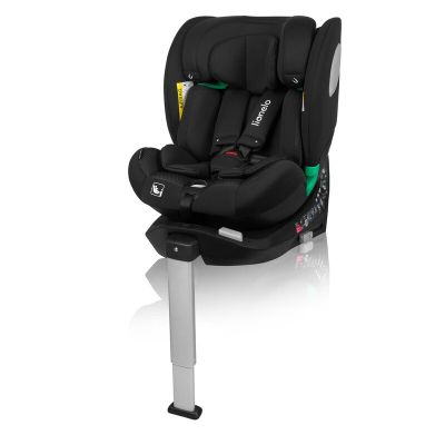 Scaun auto, Lionelo, Braam Air, i-Size, 0-36 Kg, 40-150 cm, Cu isofix si picior de fixare, Protectie laterala, Rotire 360 grade, Ajustare spatar in 5 pozitii, Tetiera reglabila in 14 trepte, Tehnologie de ventilatie Air Flow, Conform cu R129, Gri BYNLO-BR