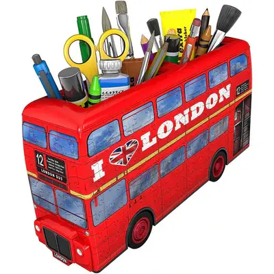 PUZZLE 3D AUTOBUZ LONDRA, 216 PIESE - ARTRVS3D12534