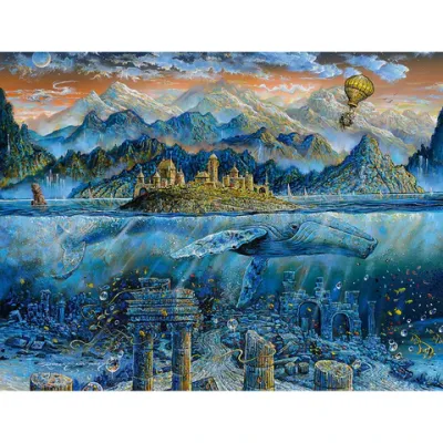 PUZZLE BALENA FANTASTICA, 2000 PIESE - ARTRVSPA16464