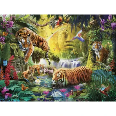 PUZZLE IAZ CU TIGRI, 1500 PIESE - ARTRVSPA16005