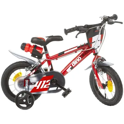 Bicicleta copii dino bikes 12' 412 rosu hubdb-412us-06