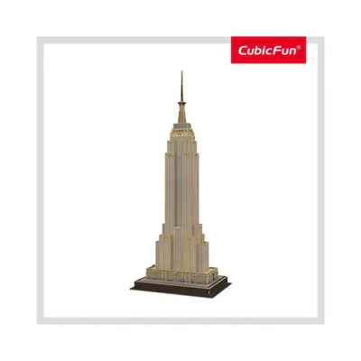 PUZZLE 3D EMPIRE STATE BUILDING (NIVEL MEDIU 54 PIESE) - ARTCUC246h