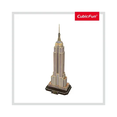 PUZZLE 3D+BROSURA-EMPIRE STATE BUILDING 66 PIESE - ARTCUDS0977h