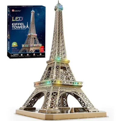 PUZZLE 3D LED TURNUL EIFFEL 82 PIESE - ARTCUL091h