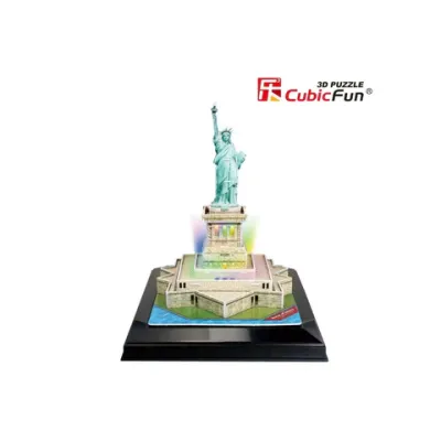 PUZZLE 3D LED STATUIA LIBERTATII 37 PIESE - ARTCUL505h