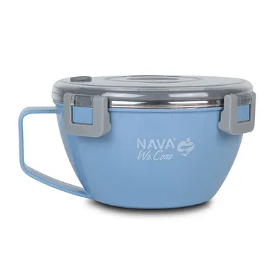 Caserola rotunda nava we care 850 ml albastru smb10-262-012