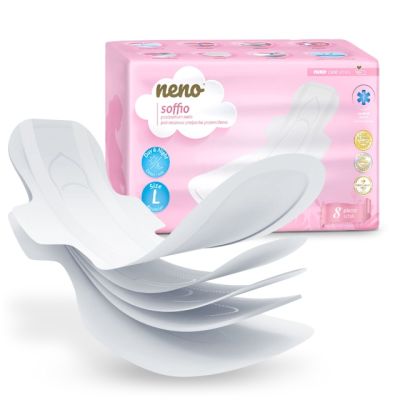 Neno soffio – absorbante postpartum de unică folosință, 8 buc. nen-mam-hig007