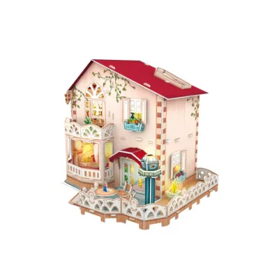 PUZZLE 3D LED CASA DE VACANTA 116 PIESE - ARTCUP634h