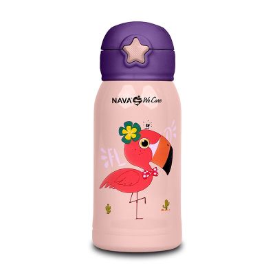 Sticla termoizolanta nava 500 ml flamingo roz smb10-001-001