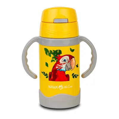 Sticla termoizolanta nava we care 300ml galben smb10-113-004