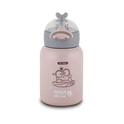 Sticla termoizolanta nava we care 350 ml roz smb10-110-001