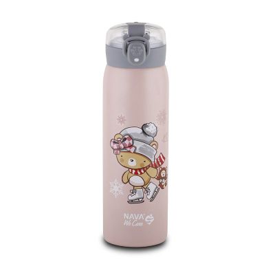 Sticla termoizolanta nava we care 500ml roz smb10-110-010