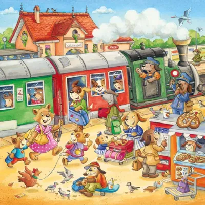 Puzzle Vacanta La Tara, 3X49 Piese ARTRVSPC05249