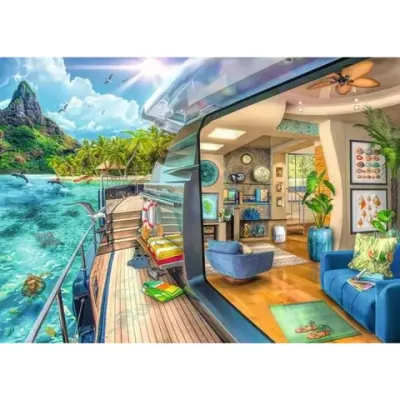 Puzzle Vapor Pe Insula Tropicala 1000 Piese ARTRVSPA16948