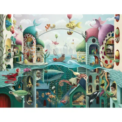PUZZLE AVENTURA PESTILOR, 2000 PIESE - ARTRVSPA16823