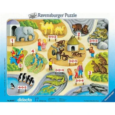 Puzzle Tip Rama Sa Numaram Pana La 5, 17 Piese ARTRVSPC05233