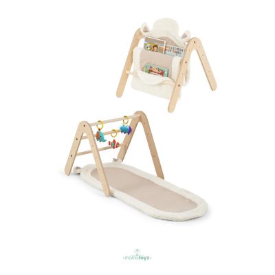 Centru activitati Montessori 2in1 - loc de joaca si biblioteca Gimy, MamaToyz JEMmtyz_gimy