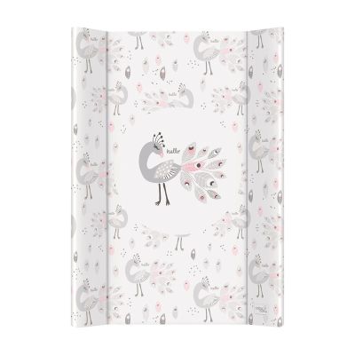 Saltea de infasat, Ceba Baby, Confort, 50x70 cm, Atasabila la patut, Fara BPA, 0 luni+, Caro White BYNW-203-079-101