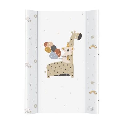 Saltea de infasat, Ceba Baby, Confort, 50x70 cm, Atasabila la patut, Fara BPA, 0 luni+, Giraffe BYNW-203-000-637
