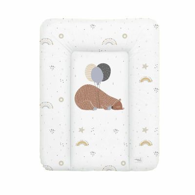 Saltea de infasat, Ceba Baby, Moale, Fara ftalati, 70 x 50 cm, Bear BYNW-143-000-638
