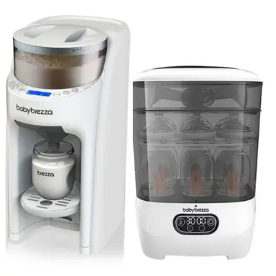Pachet BebeStart - Espressor Formula Pro Advanced ALL WHITE + Sterilizator One Step