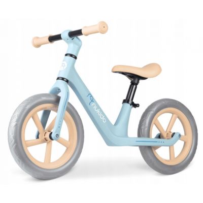 Bicicleta fara pedale pentru copii, 87 x 39 x 54 cm, roti eva, light flee nukido nk-604 - albastru edeedi760402