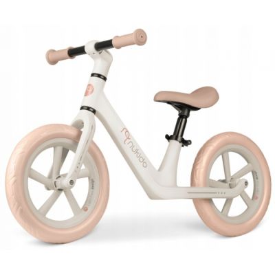 Bicicleta fara pedale pentru copii, 87 x 39 x 54 cm, roti eva, light flee nukido nk-604 - bej edeedi760405