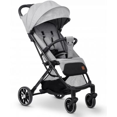 Carucior sport pentru copii, 78 x 33 x 104 cm, nukido paseo 716003 - gri deschis edeedi716003