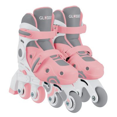 Role reglabile 2 in 1 masura 26-29, culoare roz pal funk780-210