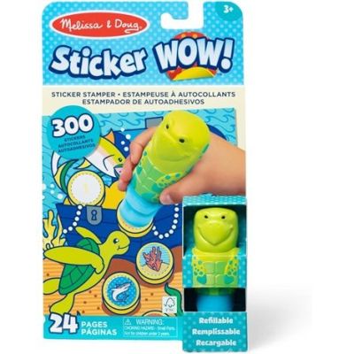 Activitati cu autocolante sticker wow testoasa - okemd50691