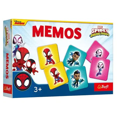 JOC MEMOS MARVEL MINI BOX SPIDERMAN SI PRIETENII VIV02634