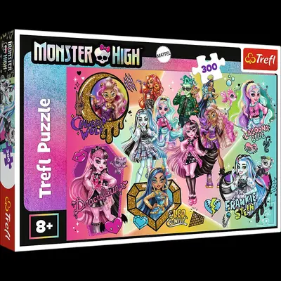 PUZZLE TREFL 300 MONSTER HIGH ZOMBI IN TOP VIV23027