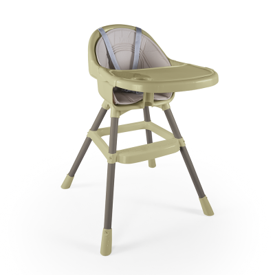 Scaun de masa premium cu perna - verde eco