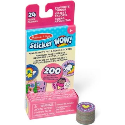 Activitati cu autocolante sticker wow mini obiecte favorite - okemd50926