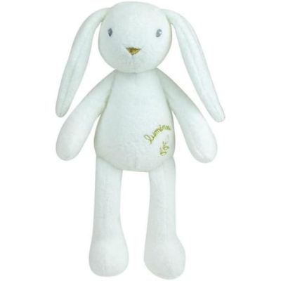 Jucarie plus jemini fosforescenta 30cm iepure luminou alb je040743