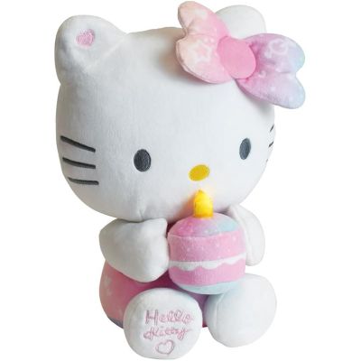 Jucarie plus jemini zi de nastere cu activitati 26 cm hello kitty je024404
