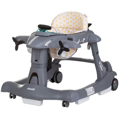 Premergator chipolino airplane 3 in 1 grey hubprap02402gy
