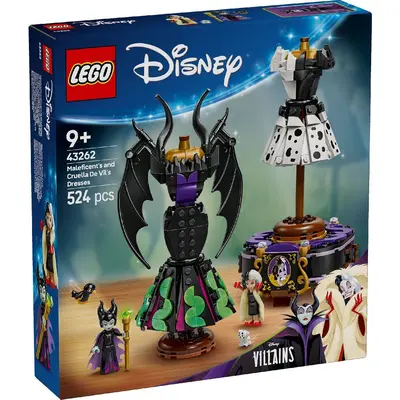 LEGO DISNEY ROCHIILE LUI MALEFICENT SI CRUELLA DE VIL 43262 VIVLEGO43262