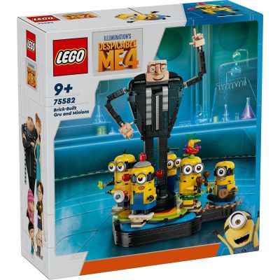LEGO DESPICABLE ME4 GRU SI MINIONII DIN CARAMIZI 75582 VIVLEGO75582