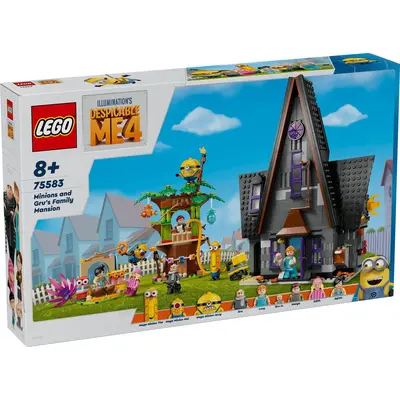 LEGO DESPICABLE ME4 RESEDINTA DE FAMILIE A LUI GRU SI A MINIONILOR 75583 VIVLEGO75583