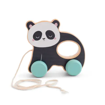 Pull Along Animal Panda, Jucarie De Tras Pjb33281
