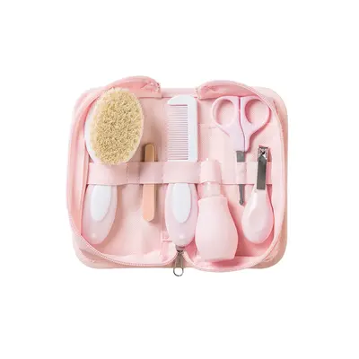 Trusa Portabila De Ingrijire A Bebelusilor Saro Baby, Pentru Siguranta Si Igiena Bebelusului, Cu Toate Necesare, 0 Luni+, Rose Pjb39457