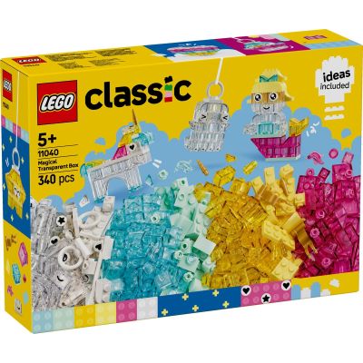 LEGO CLASSIC CUTIE TRANSPARENTA MAGICA 11040 VIVLEGO11040