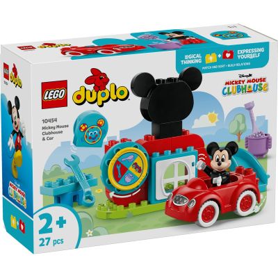 LEGO DUPLO CLUBUL SI MASINA LUI MICKEY MOUSE 10454 VIVLEGO10454