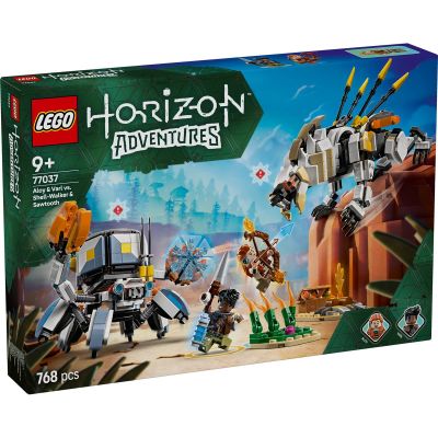 LEGO HORIZON ADVENTURES ALOY SI VARL VS SHELL WALKER SI SAWTOOTH 77037 VIVLEGO77037