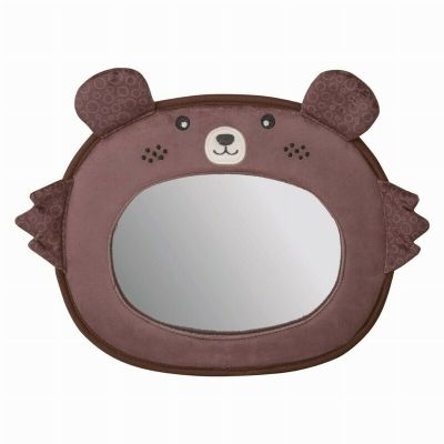 Oglinda auto, FreeON, Pentru supraveghere bebelusi, Bear, Brown BYN42639