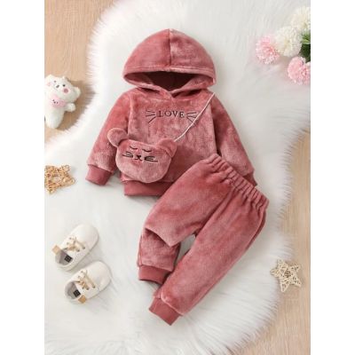 Trening caramiziu plusat pentru fetite - love mdtu73-de