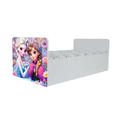 Pat Copii Inspiratie Frozen 2-8 Ani Varianta fara Saltea - PTV10054