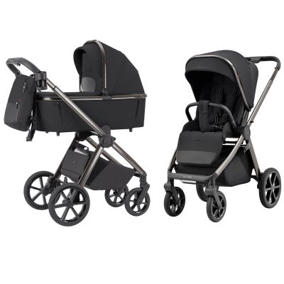 Carucior 2 in 1 (max. 22 Kg) Carrello OMEGA Absolute Black PMICCRL-6530/1-BLACK